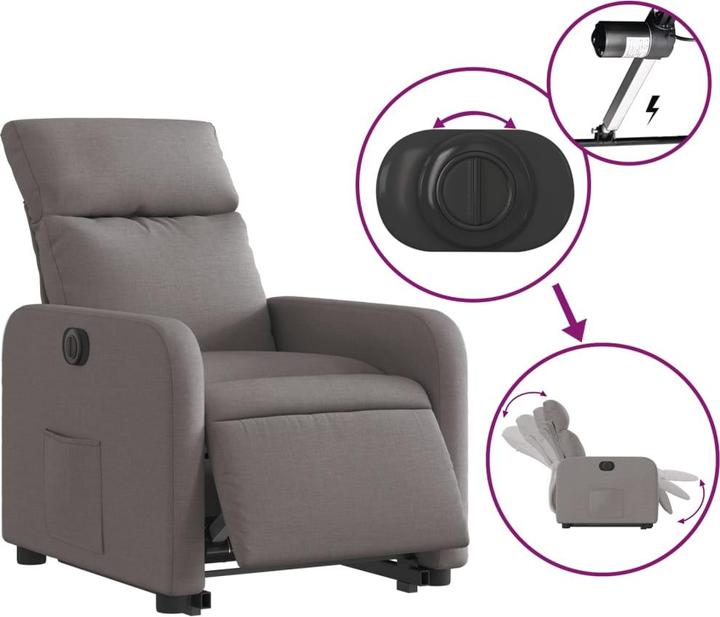 Produktbild vidaXL Relaxsessel mit Aufstehhilfe