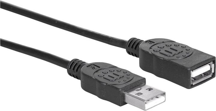 Produktbild Manhattan USB A — USB A (1 m, USB 2.0)