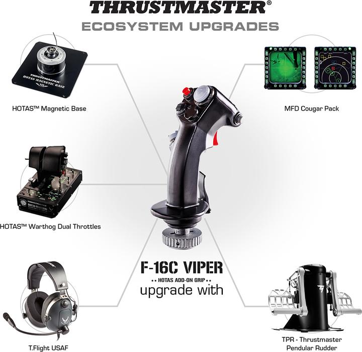 Produktbild Thrustmaster Add-On Hotas F-16C Viper Grip (PC)