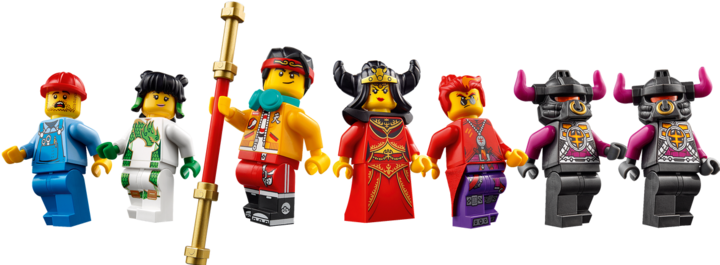 Actual product image LEGO The glowing foundry (80016, LEGO Monkie Kid)