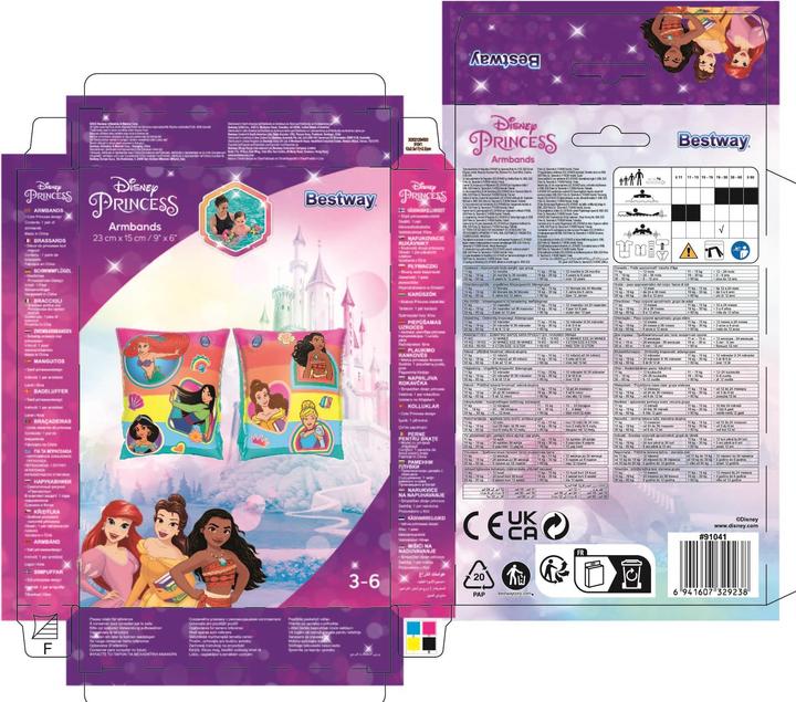 Image du produit Bestway 91041 / 23 Aide à l'entraînement à la natation Multicolore Bracelets de natation