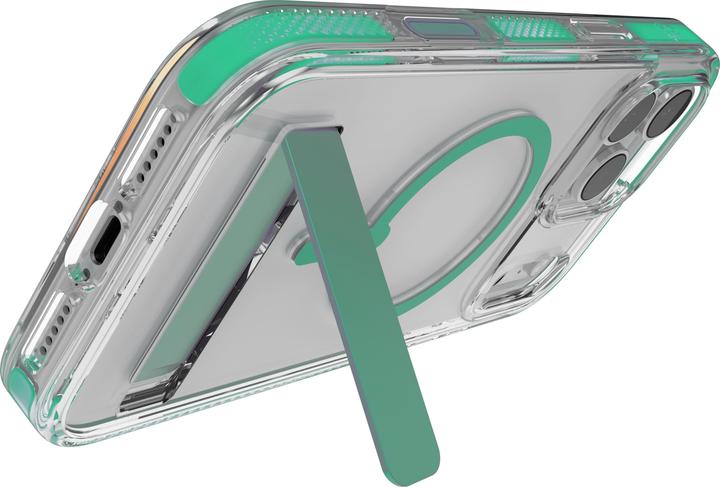 Produktbild Zagg Case für Apple iPhone 17 Pro Max Santa Cruz Snap mit Kickstand mystic green (Apple iPhone 17 Pro Max)