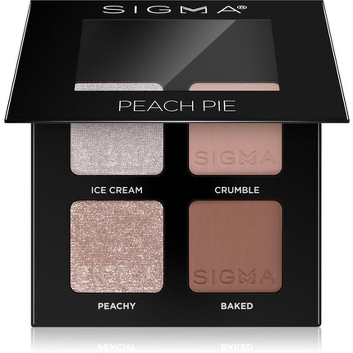 Produktbild Sigma Beauty Quad Eyeshadow Palette - Peach Pie 4g (Peach pie)