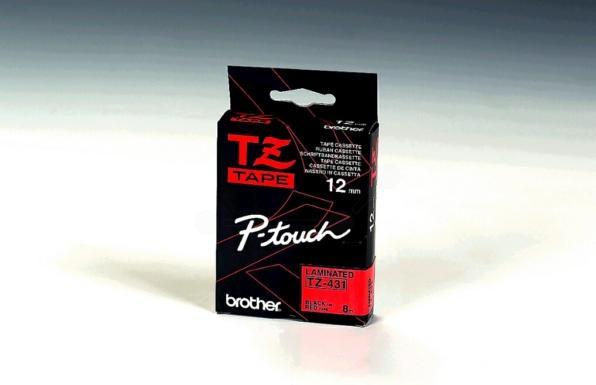 Produktbild Brother Farb/Schriftbänder (1.20 cm, Rot)