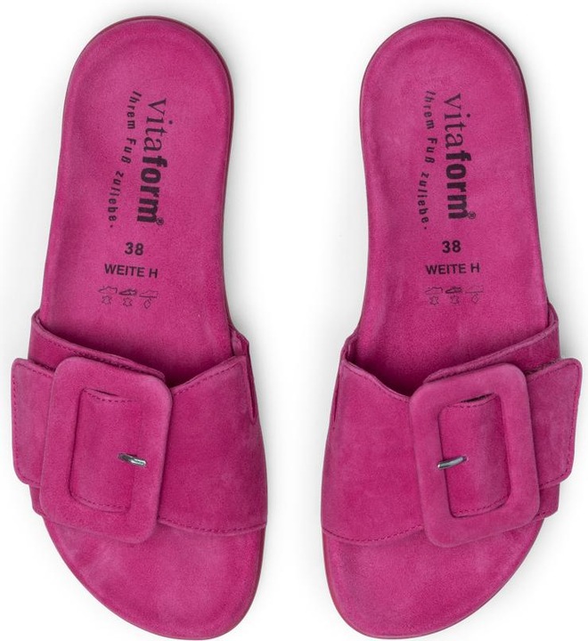Produktbild Vitaform Pantoletten Damen Weite H Samtziegenleder (40)