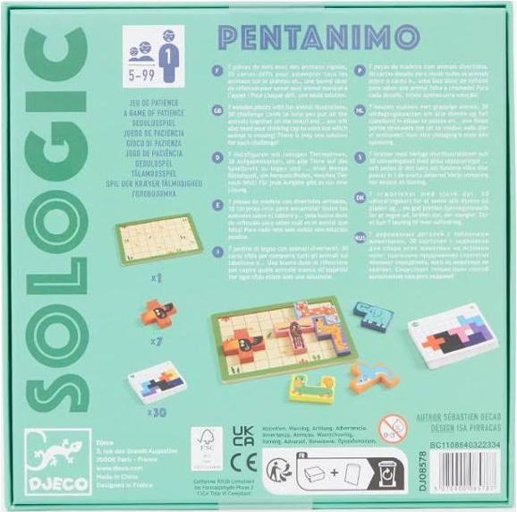 Immagine prodotto Djeco Pentanimo (Francese, Inglese, Tedesco)