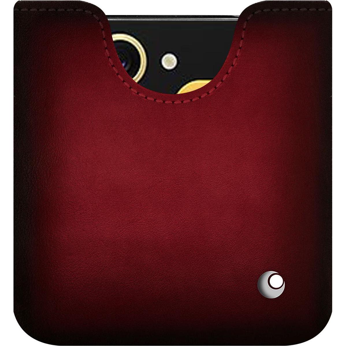 Thumbnail - Noreve Lederschutzhülle (Samsung Galaxy Z Flip6), Smartphone Hülle, Rot