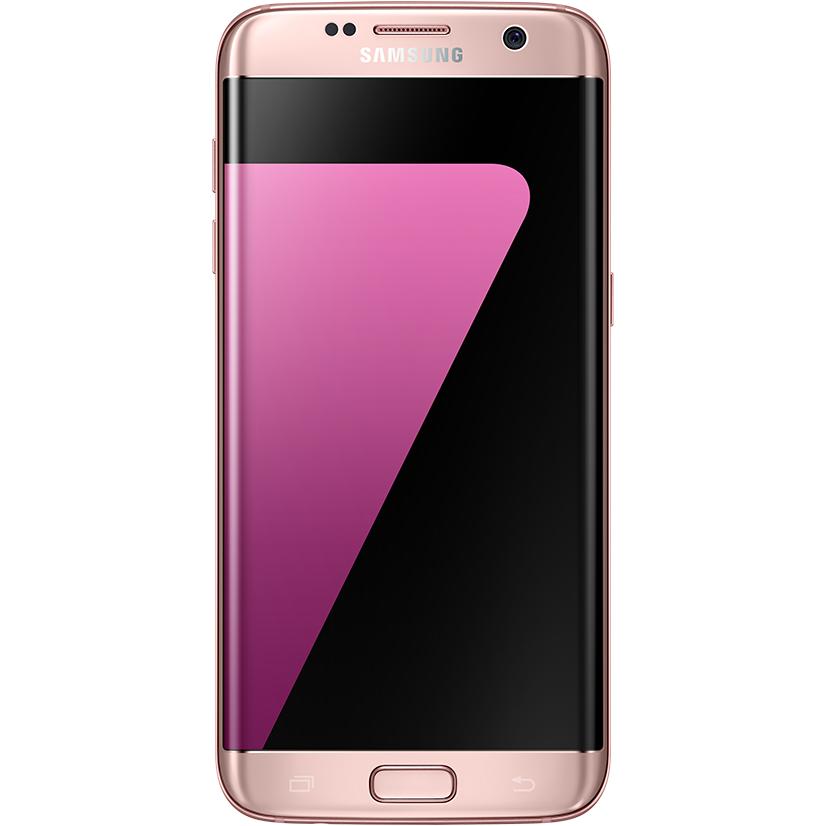 Samsung Galaxy S7 edge (32 GB, Pink Gold, 5.50", Single SIM, 4G), Smartphone, Pink