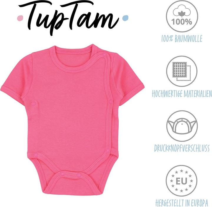 Produktbild TupTam Wickelbody Kurzarm - 5er Set (50)