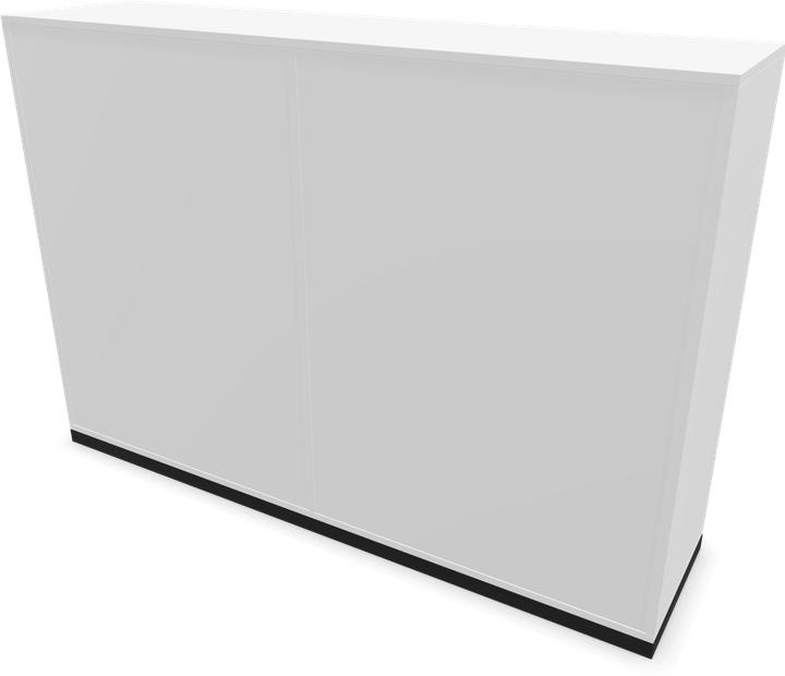 Actual product image Narbutas Choice sliding door cabinet (160 x 40 x 111.5 cm)