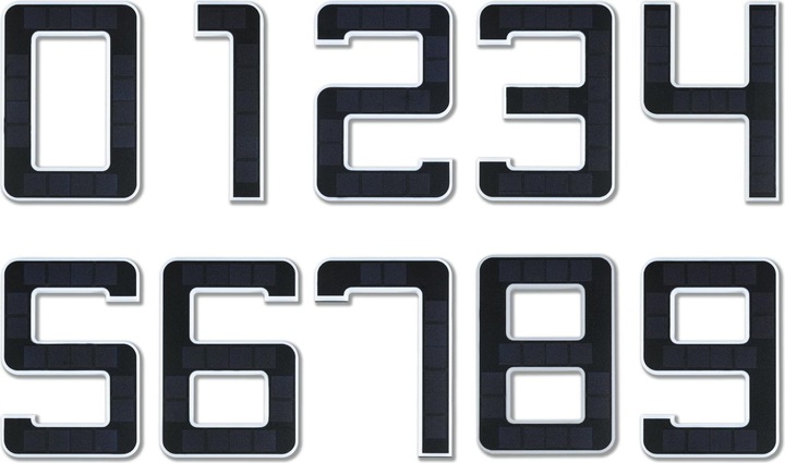 Actual product image Paulmann Solar house number (20 lm, IP44)