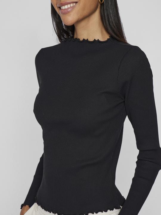 Image du produit Vila High Neck Oberteil mit langen Ärmeln (M)