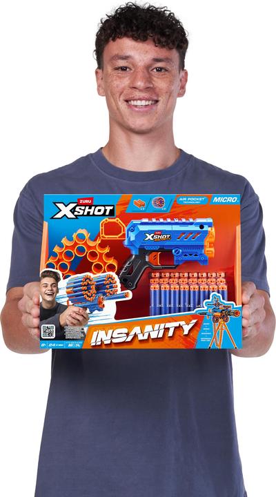 Actual product image Zuru X-Shot Insanity Micro (24 Darts)