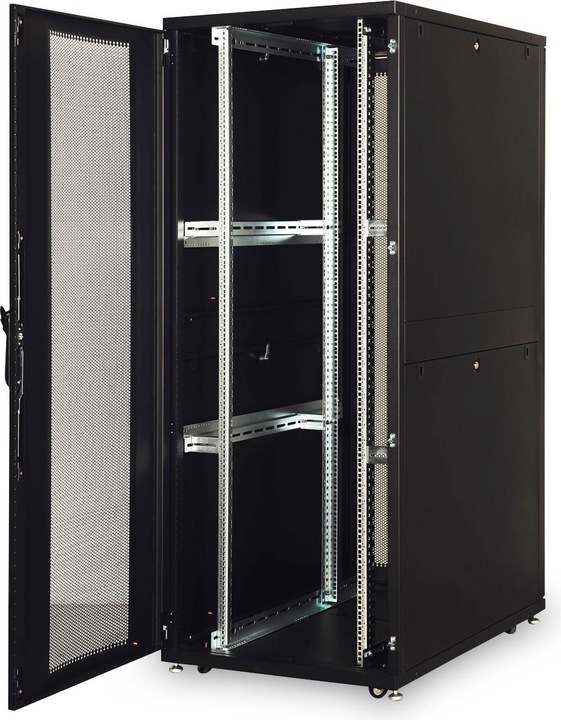 Produktbild Assmann DIGITUS 42HE Serverschrank 42HEx800x1200mm Farbe Schwarz RAL 9005 (10.87 HE, 19 Zoll Rack)