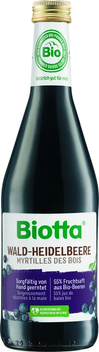 Actual product image Biotta Forest blueberry juice dl (1 x 50 cl)