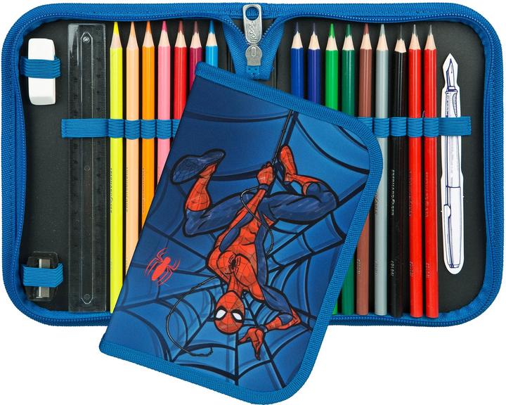 Actual product image Scooli Schulthek-Set 5-teilig Spiderman, 18 l, Altersempfehlung (18 l)