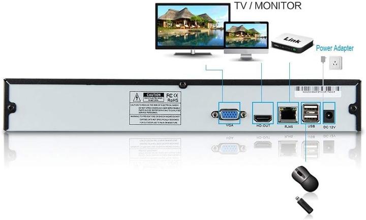 Actual product image Seculink 16-Kanal Ultra HD Netzwerk-Videorecorder (Network Video Recorder (NVR))