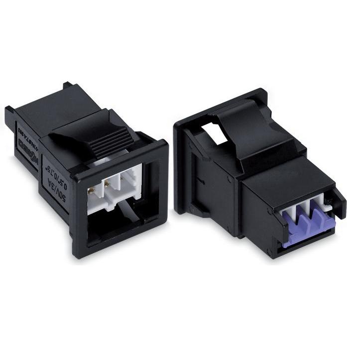 50x Wago Netz-Steckverbinder WINSTA KNX, Elektronikkabel + Stecker, Grau