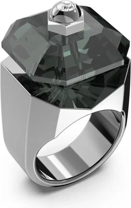 Swarovski Numina Cocktail Ring Octagon Cut Black (50)