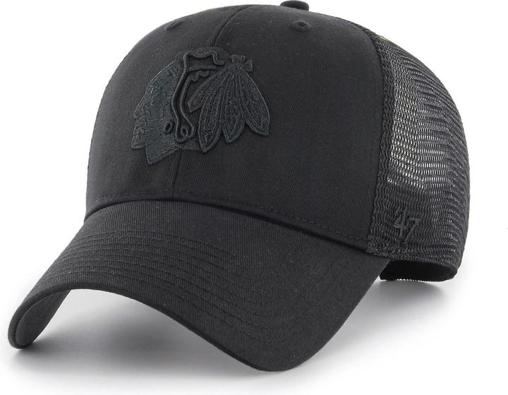 Produktbild 47 Brand Adjustable Cap - Branson Chicago Blackhawks Schwarz (One Size)