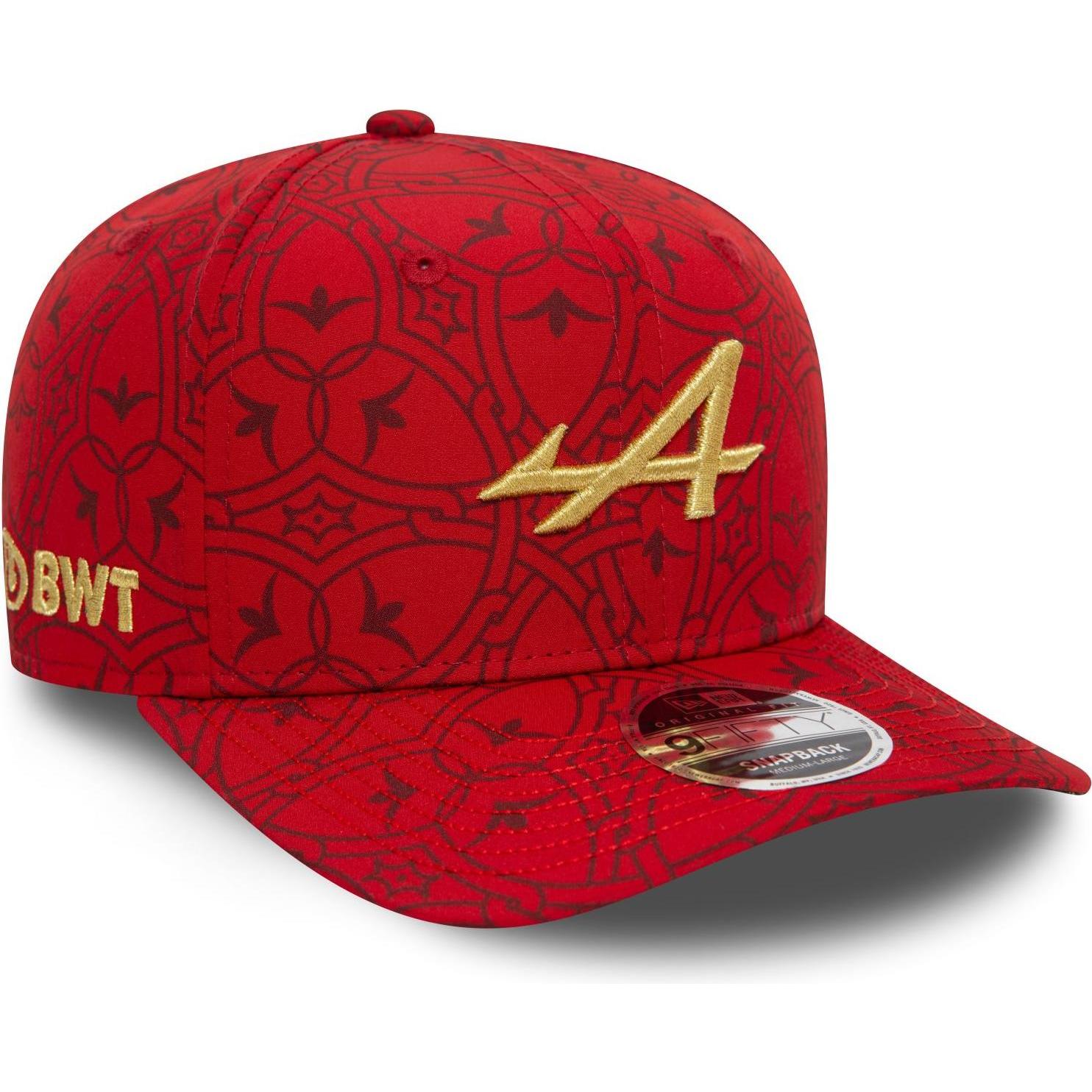 New Era, Herren, Cap, 9Fifty Snapback Cap - F1 Alpine CHINA - M/L, Rot, (M)