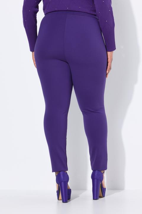 Produktbild Ulla Popken Punto-Hose Sienna, schmales Bein, Elastikbund (56)