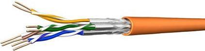 Produktbild Draka Installationskabel UC900 HS23,Cat. 7, S/FTP (PiMF), halogenfrei, orange, 250 m Einwegtrommel (S/FTP, CAT7, 250 m)