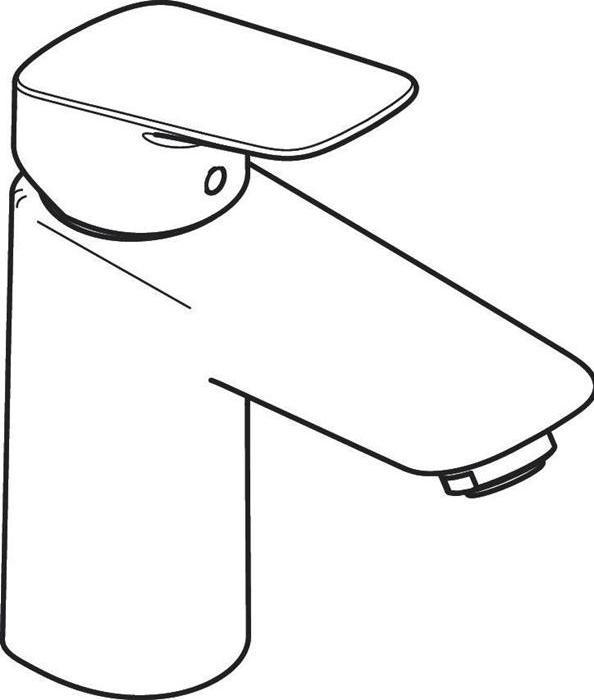 Produktbild hansgrohe Logis Einbau-Waschtischarmatur, Chrom (71107000)