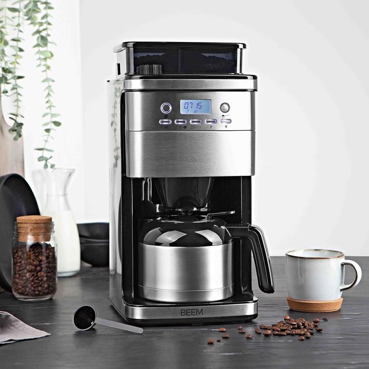 Actual product image Beem Fresh Aroma Perfect Superor Coffee Maker with Grinder, Thermal Carafe, and 24-Hour Timer