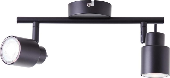 Produktbild Brilliant Andres LED Spotrohr 2flg schwarz matt (690 lm, GU10)