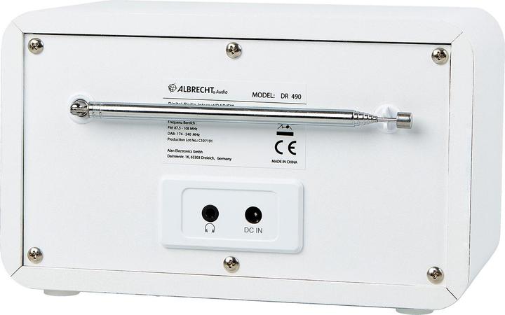 Actual product image Albrecht DR 490 (Web radio, DAB+, Wi-Fi)