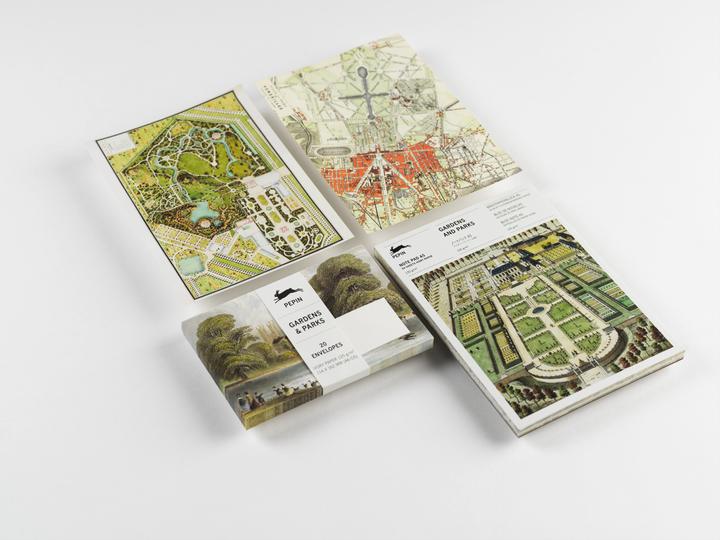 Actual product image A5 Note Pad GARDENS & PARKS (A5, Lined, Soft cover)