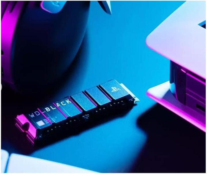 Immagine prodotto WD Black SN850P mit Heatsink für PS5 powered by SANDISK (4000 GB, M.2 2280)