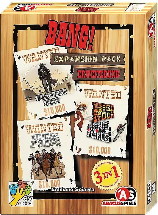 Image du produit Abacus Bang! Expansion Pack Expansion (Allemand, 4 - 7 Joueur)