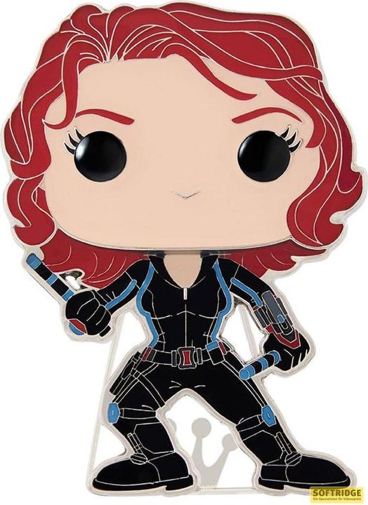 Actual product image Funko Marvel Infinity Saga POP! pin pin's émaillé Black Widow 10 cm
