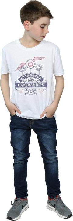 Produktbild Boys Quidditch At Hogwarts Cotton T-Shirt (140, 146)
