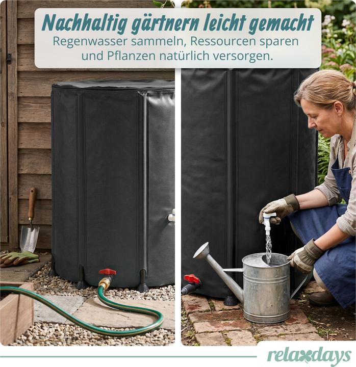 Produktbild Relaxdays Regentonne (250 l)