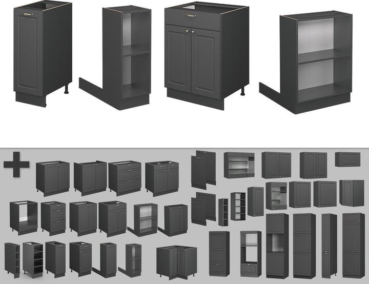 Produktbild Vicco Kücheninsel Fame-Line (90 x 81.60 x 82 cm)