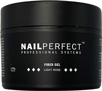 Immagine prodotto Nail Perfect Gel di fibre Light Rose 45g (Rosa leggera, Smalto per unghie effetto gel)