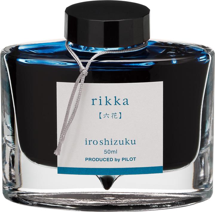 Produktbild Pilot Iroshizuku Tinte 50ml - RIKKA (1 Stk., Blau)