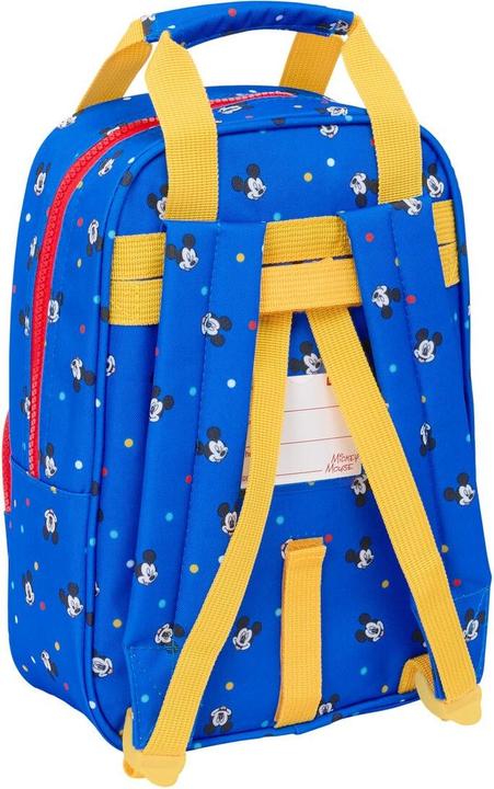 Actual product image Mickey Mouse Club House Mickey Mouse Clubhouse Schulrucksack Good Day Blau 20 X 28 X 8 Cm