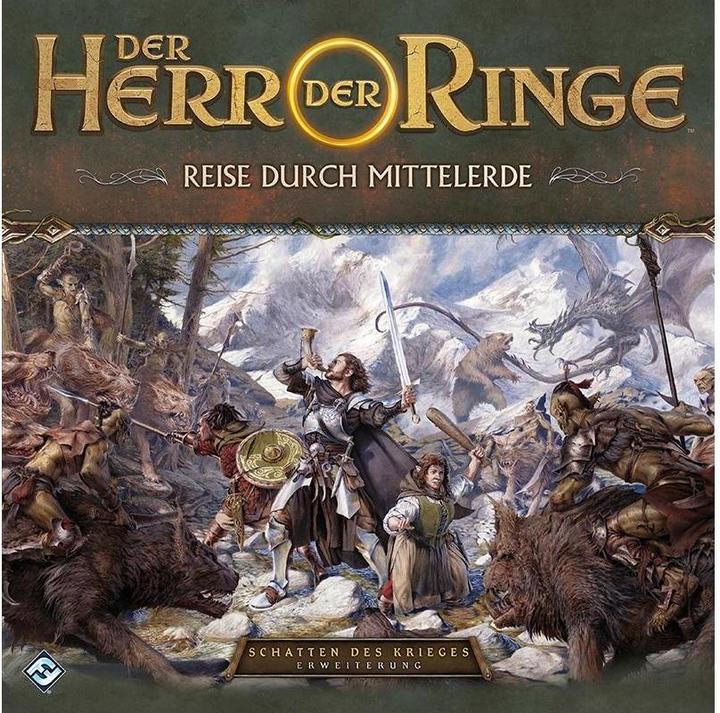 Actual product image FFG FFGD0180 - Schatten des Krieges - Board game, for 1-5 players, from 14 years (DE Expansion) (German)