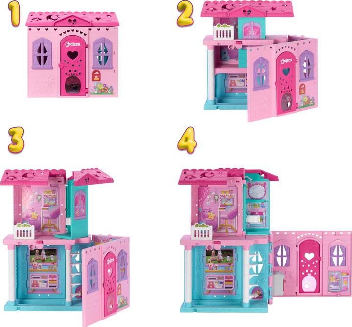 Actual product image Barbie Chelsea Pop-Up House