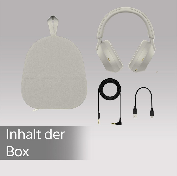 Produktbild Sony WH-1000XM5 (NC, 30 h, Kabellos, Kabelgebunden)