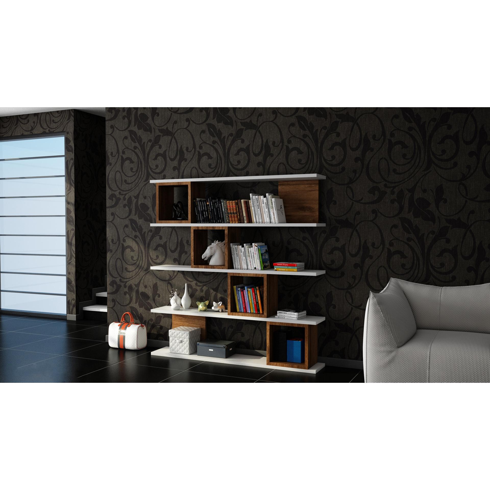 Thumbnail - Kalune Design, Regal, Theo (120 x 109 x 19.5 cm)
