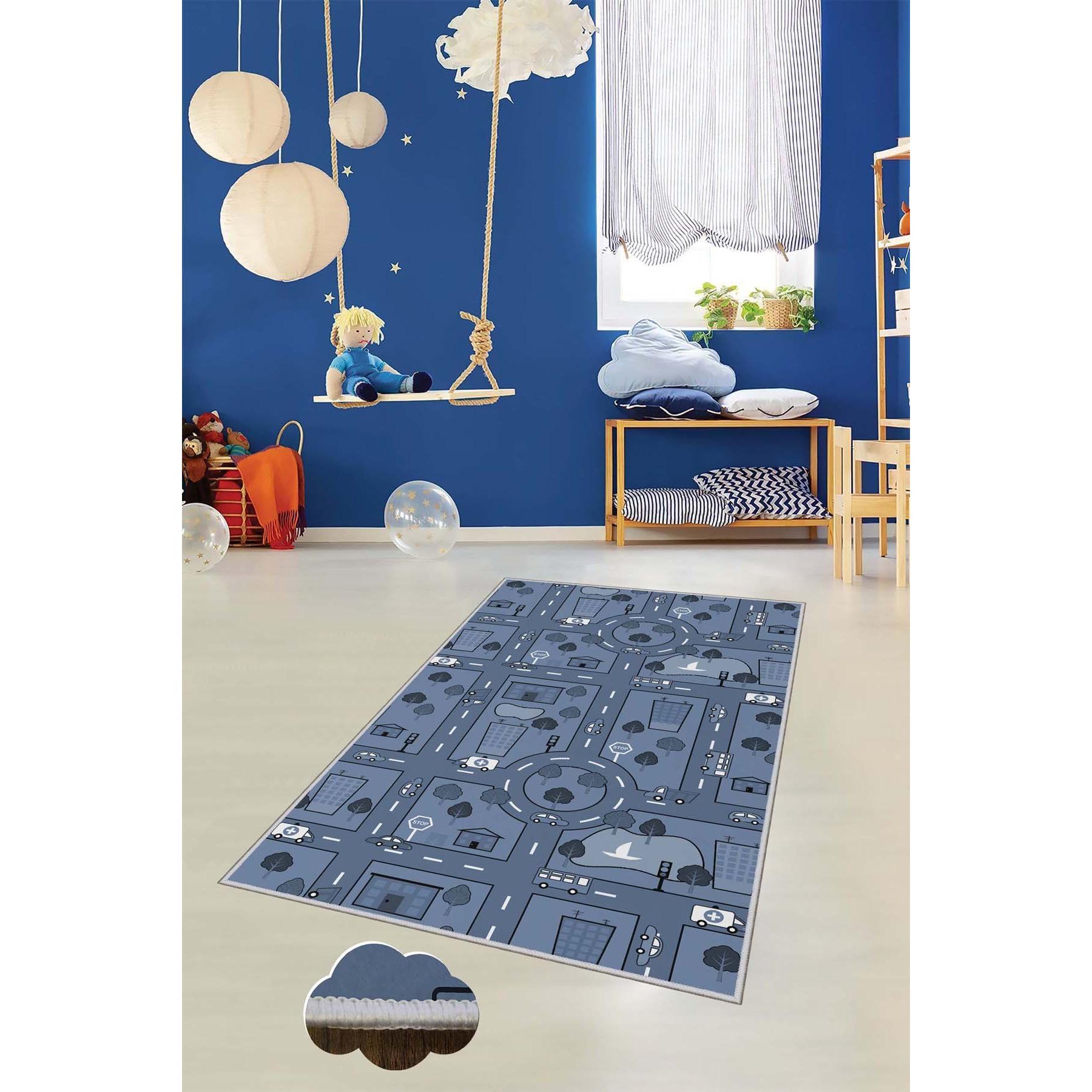 Thumbnail - Confetti Carpets, Kinderteppich, Cooper (80 x 50 cm)