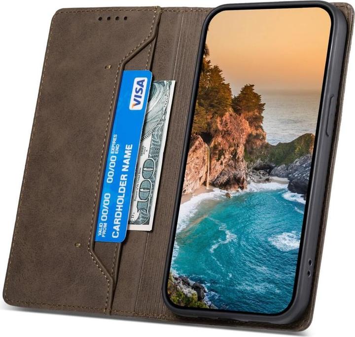 Actual product image Cover-Discount Galaxy S25+ Plus - Flip Case mit RFID Blocker (Samsung Galaxy S25+)