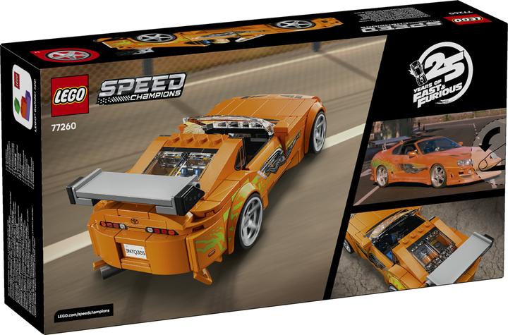 Produktbild LEGO 77260 - Toyota Supra Speed ​​City Fast and Furious (LEGO Speed Champions)