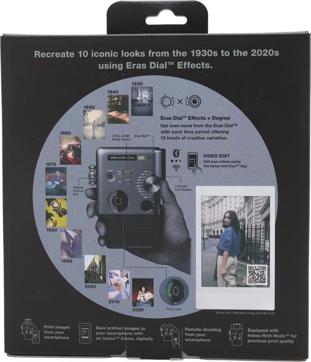 Actual product image Fujifilm Instax Mini Evo Cinema