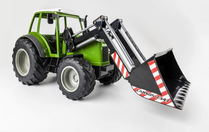 Immagine prodotto Carson 1:16 RC Tractor w. Caricatore frontale 2.4G 100% (RTR pronto all'uso)